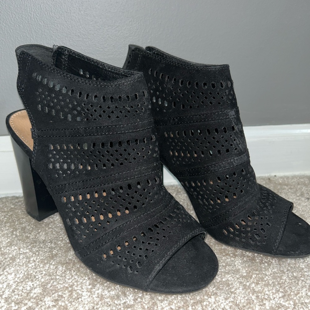 black heels